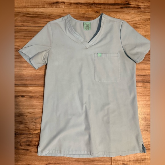Grade Malade Light Blue Scrub set XS - Picture 2 of 6